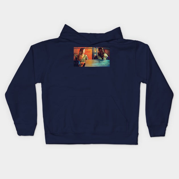 Earp Sisters Shitty Fake Birthday Kids Hoodie by NotMeMyPanic